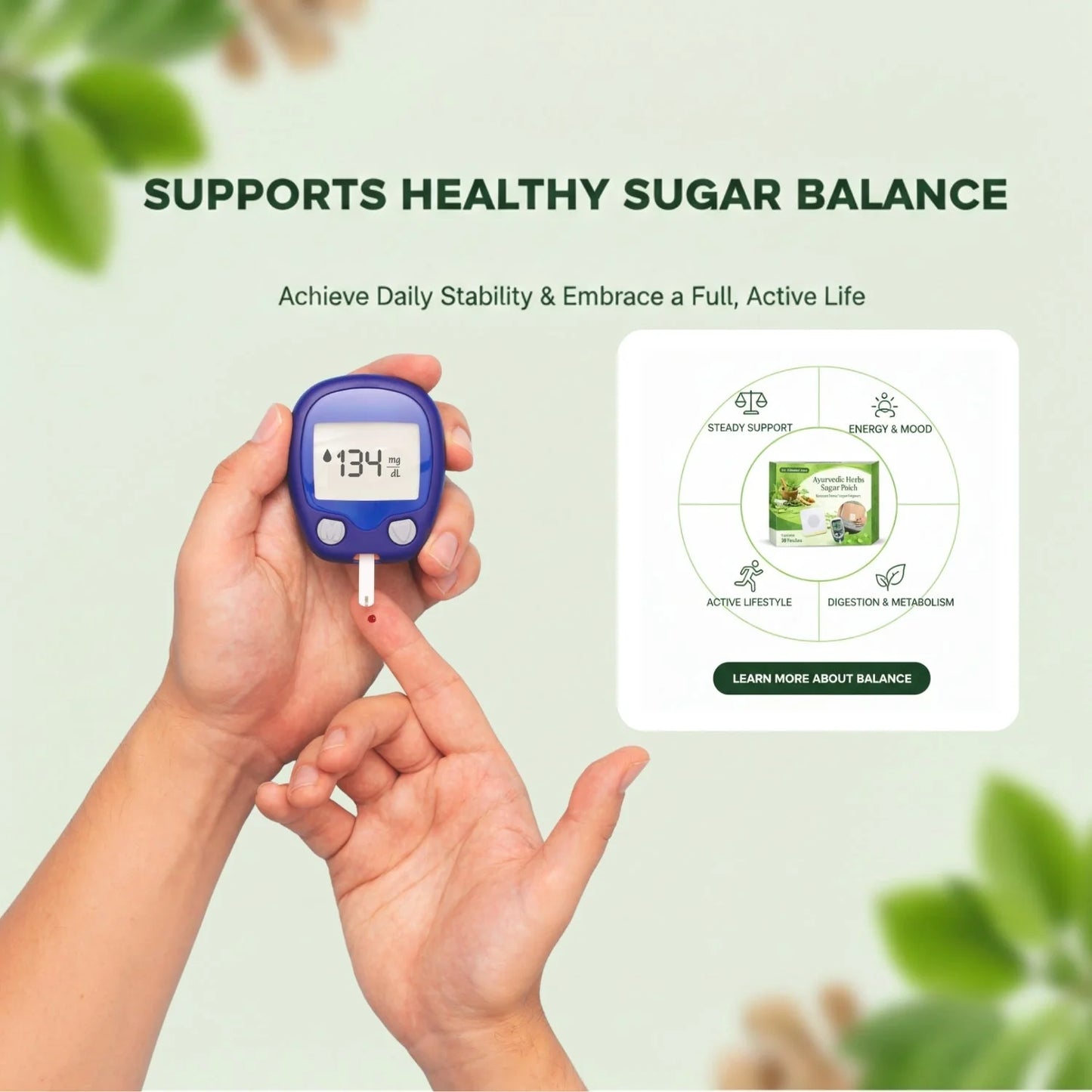 HerbPatch™ - Ayurvedic Herbs Sugar Patch (Buy 1 Get 1 Free)