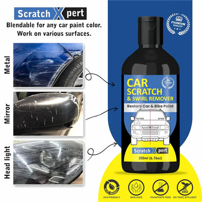 ScratchXpert Car Scratch Removal Cream - Restores Your Car Shine Instantly ENG