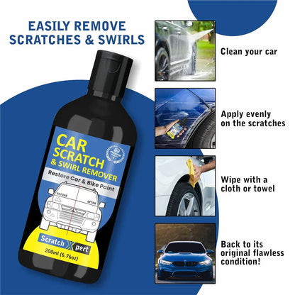 ScratchXpert Car Scratch Removal Cream - Restores Your Car Shine Instantly ENG