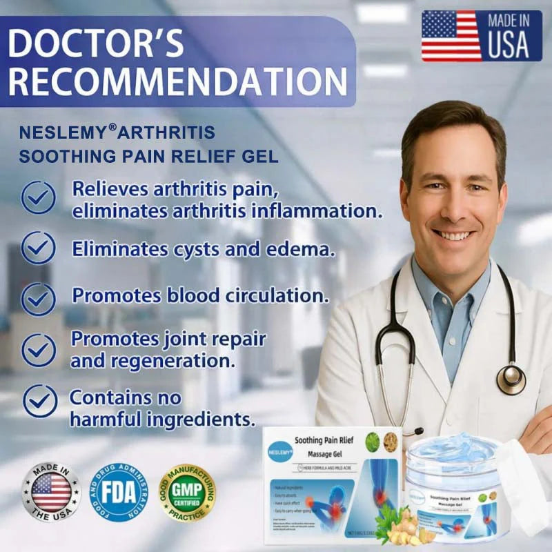 Joint Relief Gel W Free Mist Spray – Natural Herbal Ointment Wellness